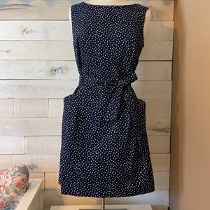 Tommy Hilfiger Navy Polka Dot Dress